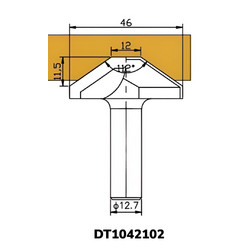 Фреза DT1042102