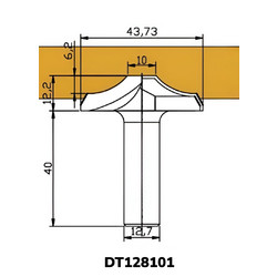Фреза DT128101
