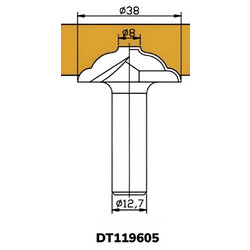 Фреза DT119605