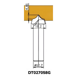 Фреза DT027058G