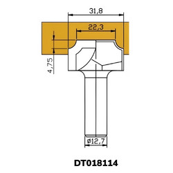 Фреза DT018114