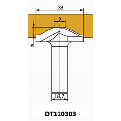 Фреза DT0120303