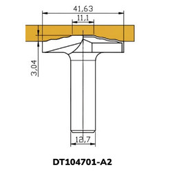 Фреза DT104701-A2