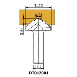 Фреза DT012001