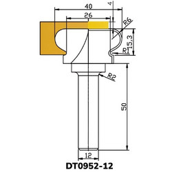 Фреза DT0952-12