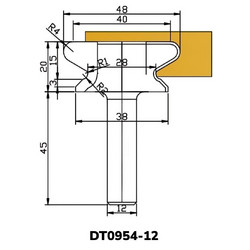 Фреза DT0954-12