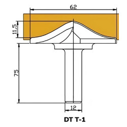 Фреза DT T-1