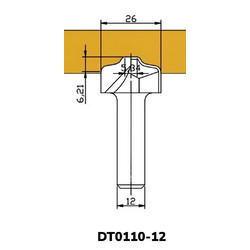 Фреза DT0110-12