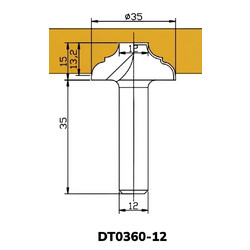 Фреза DT0360-12