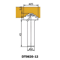 Фреза DT0620-12