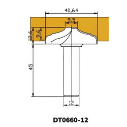 Фреза DT0660-12