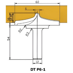 Фреза DT P6-1