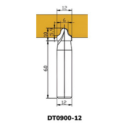 Фреза DT0900-12
