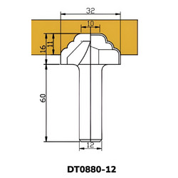 Фреза DT0880-12