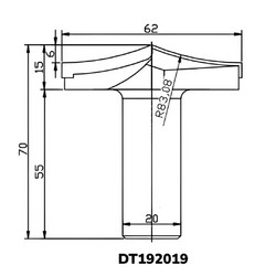 Фреза DT0192019