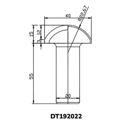 Фреза DT0192022