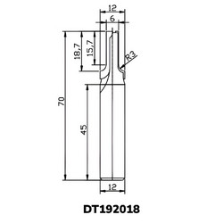 Фреза DT192018